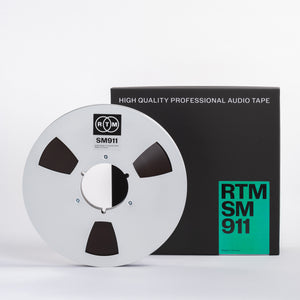 1/2" SM911 Tape on 10.5 inch metal reel in cardboard box