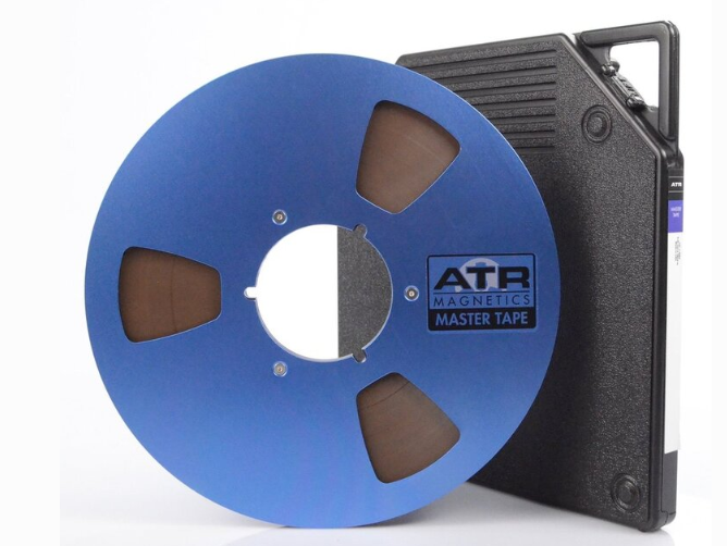 ATR Master Tape 1/4 x 2,500' 10.5 NAB Metal Reel Tape Care Box