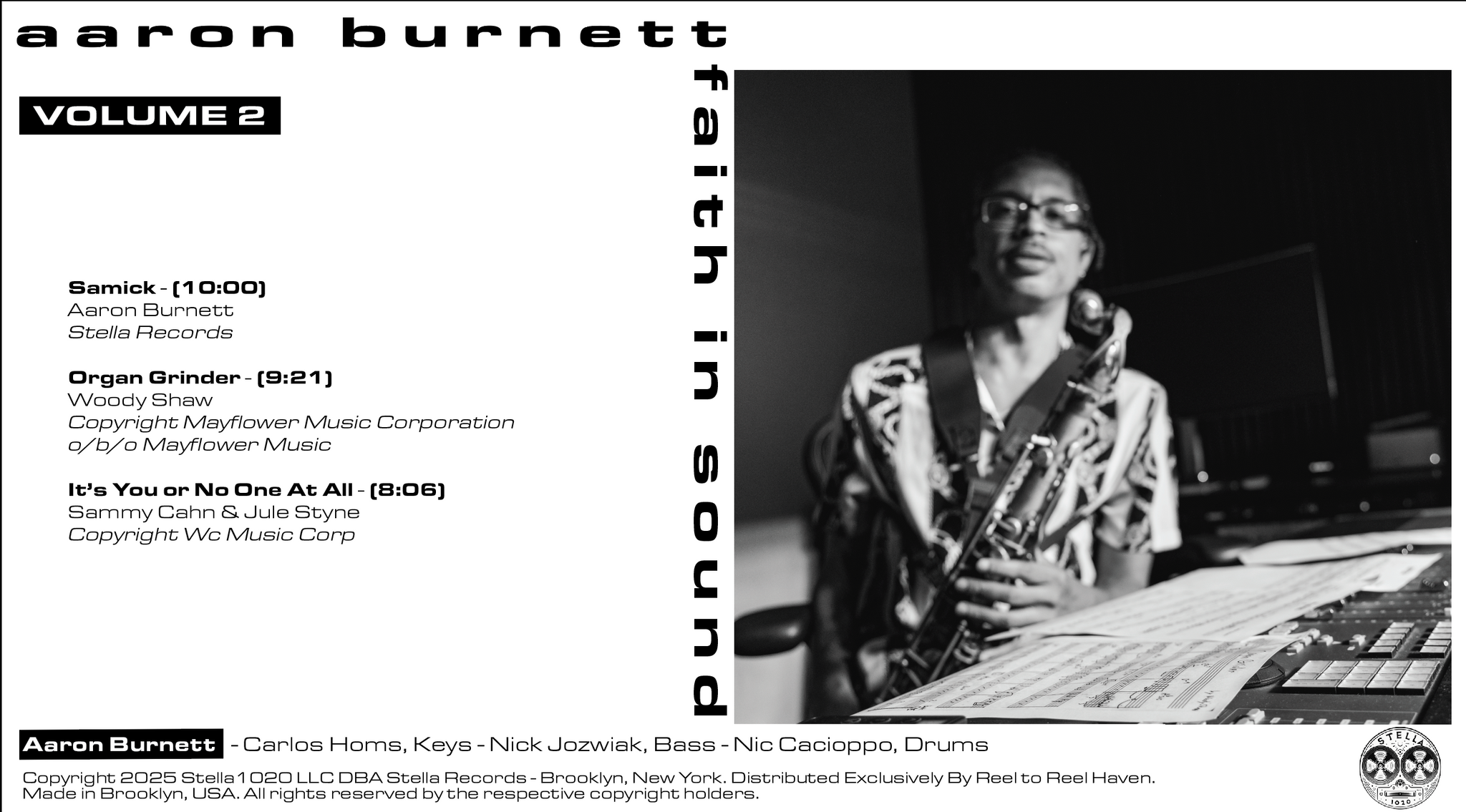 NEW Aaron Burnett  - Master Tape Copy