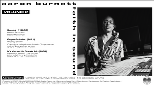 NEW Aaron Burnett  - Master Tape Copy