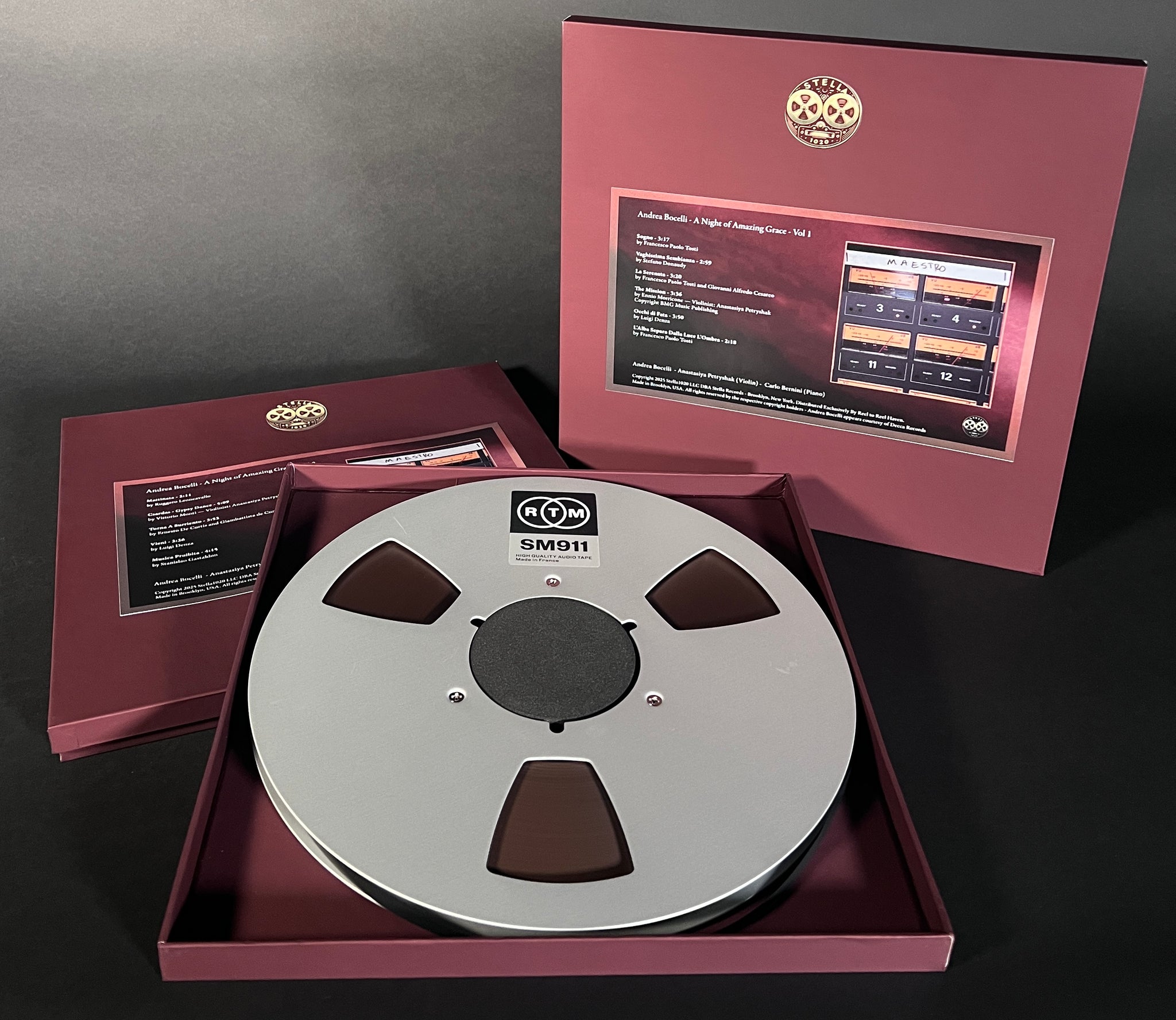 NEW Andrea Bocelli  - Master Tape Copy