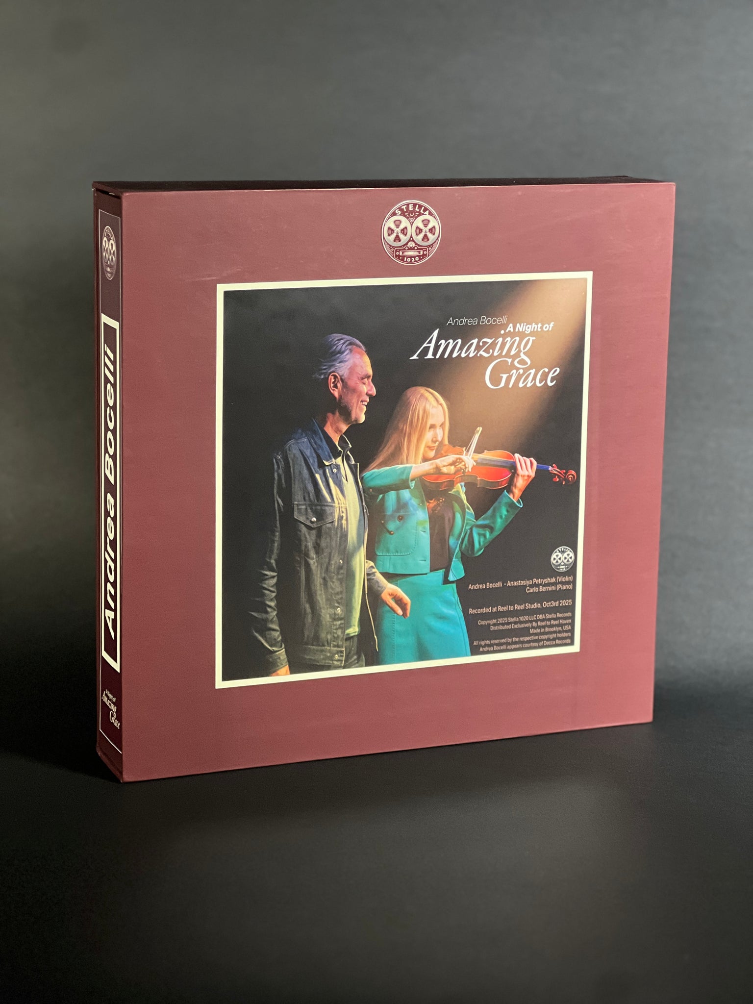 NEW Andrea Bocelli  - Master Tape Copy