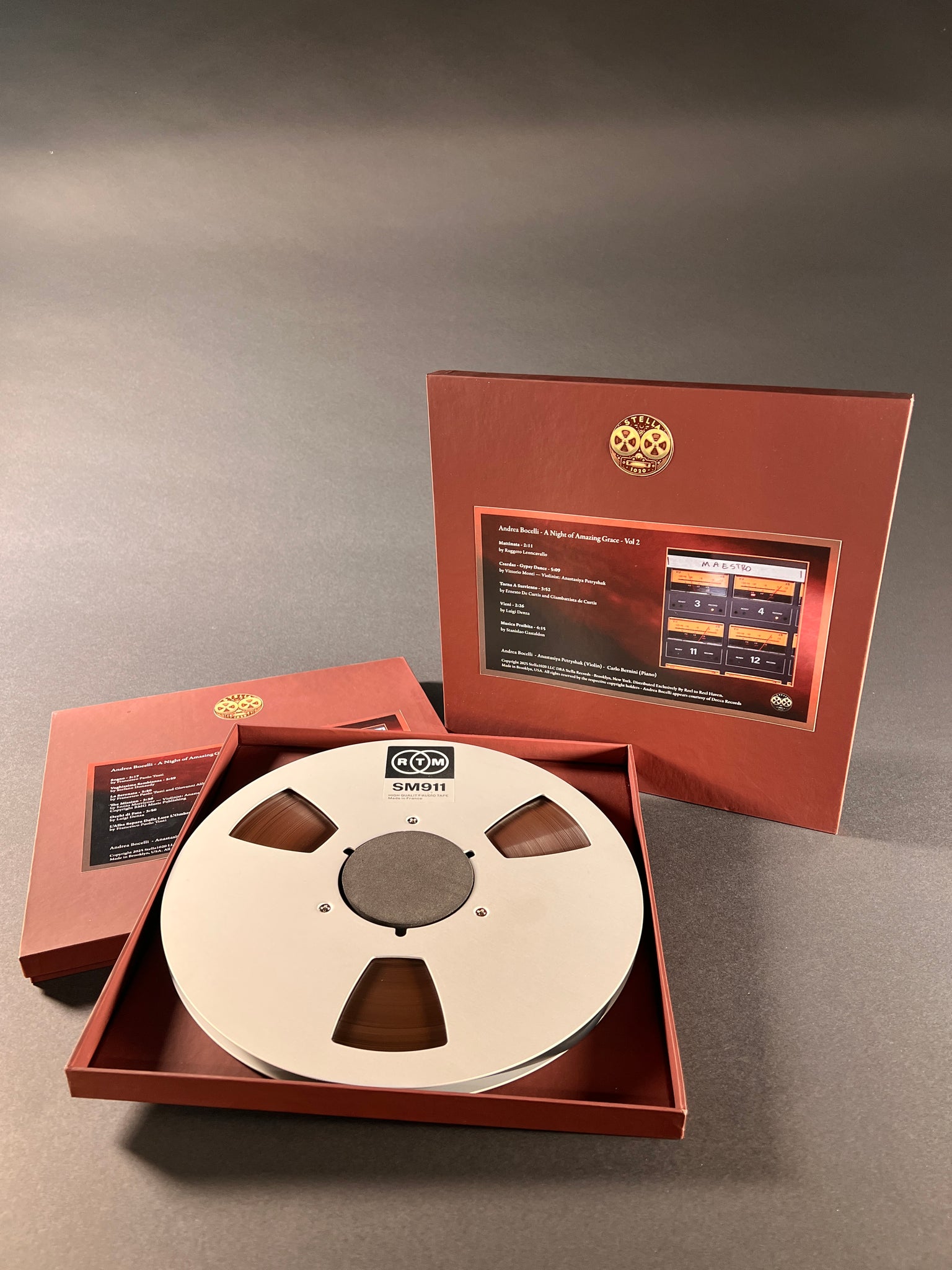 NEW Andrea Bocelli  - Master Tape Copy