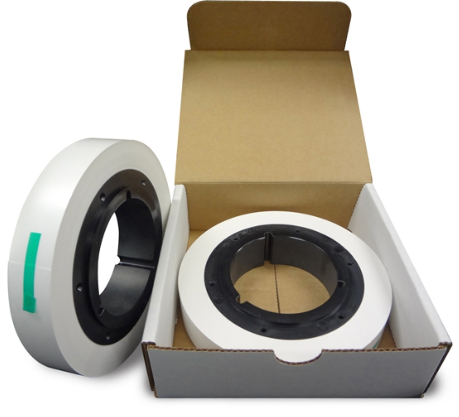 White Two Inch Leader Tape x 500 feet